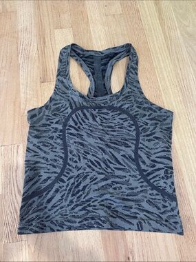 Lululemon Athletica Swiftly Tech Print Racerback Tank